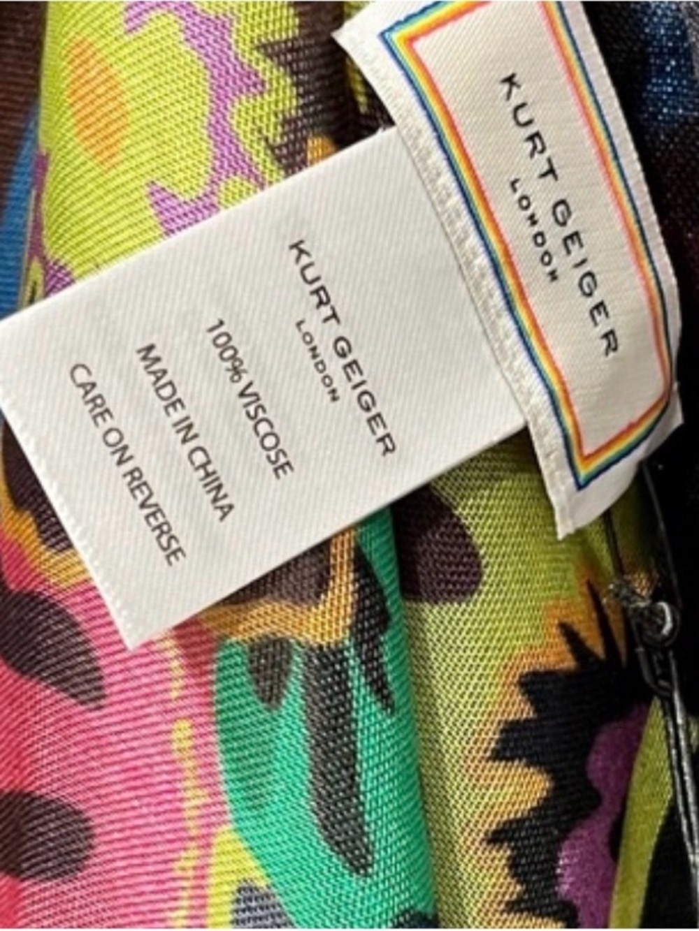 NEW Kurt Geiger London Statement Earrings + Floral Scarf Set πβ¨ - Picture 5 of 9